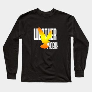 weather phoenix bird Long Sleeve T-Shirt